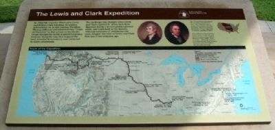 The Lewis and Clark Expedition Marker image. Click for full size.