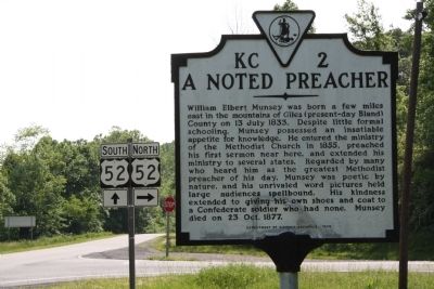 A Noted Preacher Marker image. Click for full size.