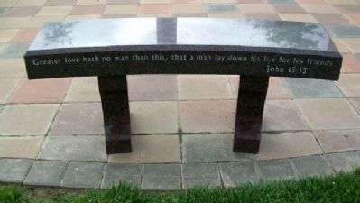 Atchison Veterans Memorial Bench image. Click for full size.