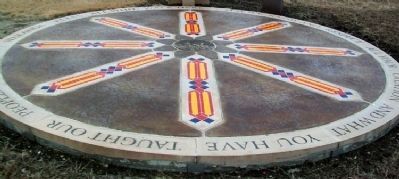 Allegawaho Memorial Heritage Park Symbol image. Click for full size.