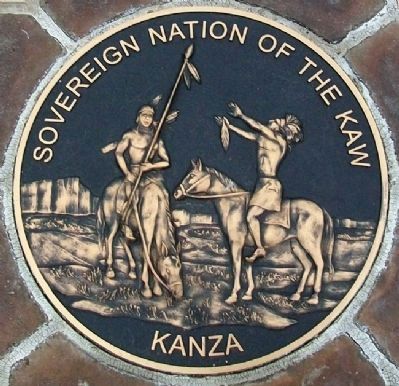 Seal of the Kanza Nation image. Click for full size.