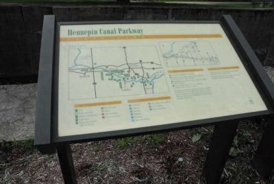 The Hennepin Canal Marker State Park image. Click for full size.