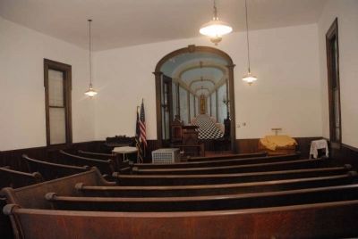 MItchellville Universalist Church Interior image. Click for full size.