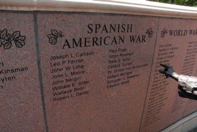 Spanish-American War Veterans image. Click for full size.