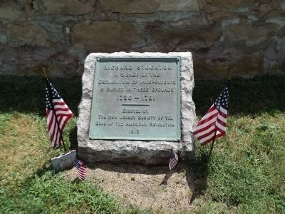 Richard Stockton Marker. Click for full size. Richard Stockton Marker image. Click for full size.