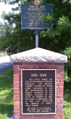 American Literary, Scientific, and Military Academy Marker image. Click for full size.