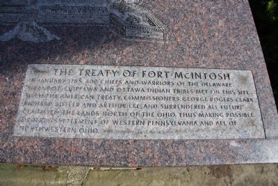 Fort McIntosh Marker image. Click for full size.