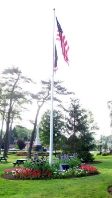 Twinsburg World War II - Korea - Vietnam War Memorial image. Click for full size.