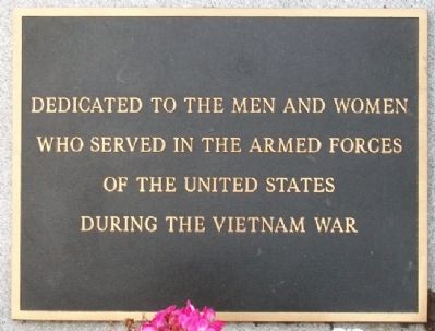 Twinsburg Vietnam War Memorial Marker image. Click for full size.