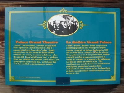 Palace Grand Theatre/Le thtre Grand Palace Marker image. Click for full size.