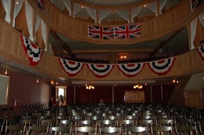 Palace Grand Theatre's main floor, balconey and private boxes. image. Click for full size.