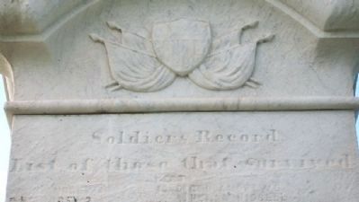 Twinsburgh Civil War Memorial Honor Roll. Click for full size. Twinsburgh Civil War Memorial Honor Roll image. Click for full size.