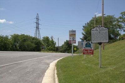 Walter Crockett Marker. Click for full size. Walter Crockett Marker image. Click for full size.