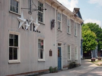 Martindale Hotel & Marker. Click for full size. Martindale Hotel & Marker image. Click for full size.