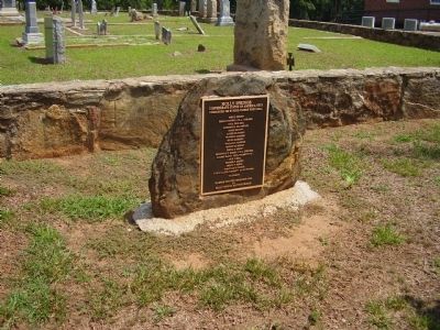 Holly Springs Marker image. Click for full size.