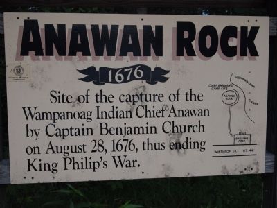 Anawan Rock Marker image. Click for full size.