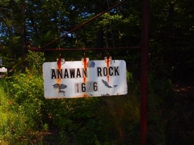 Anawan Rock Marker image. Click for full size.
