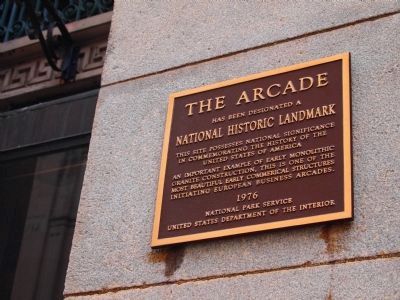 The Arcade Marker. Click for full size. The Arcade Marker image. Click for full size.
