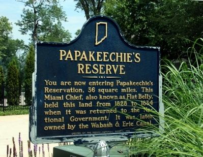 Papakeechie's Reserve Marker image. Click for full size.