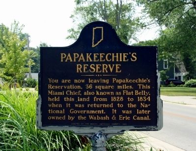 Papakeechie's Reserve Marker image. Click for full size.