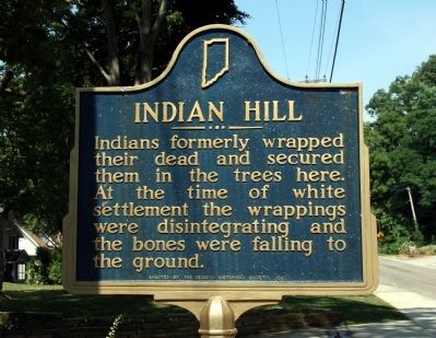 Indian Hill Marker image. Click for full size.