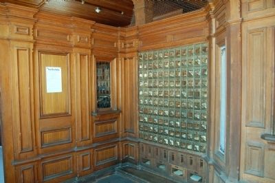 Post Office mail boxes image. Click for full size.