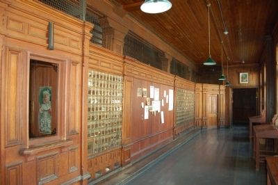 Post Office mail boxes image. Click for full size.