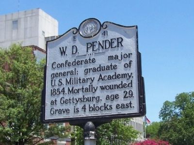 W.D. Pender Marker image. Click for full size.