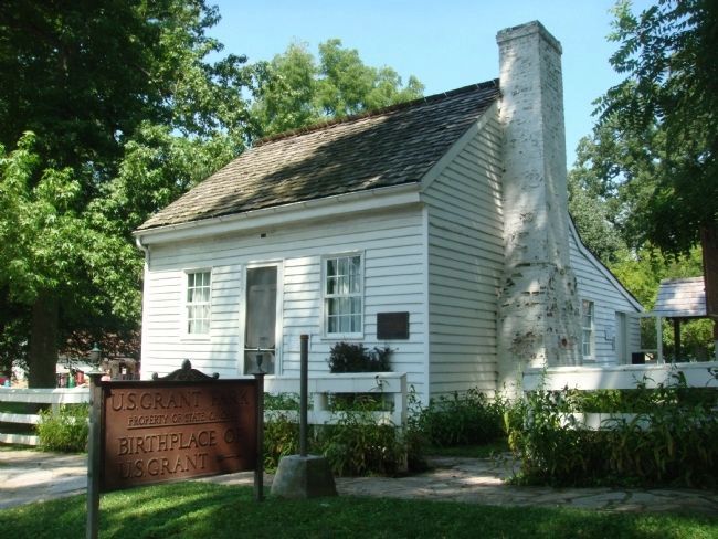 U. S. Grant Birthplace image. Click for full size.