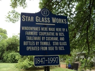 Star Glass Works Marker image. Click for full size.