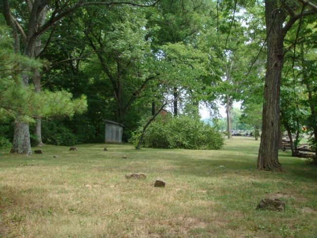 Little Cedar Grove Baptist Church Burial Plot image. Click for full size.