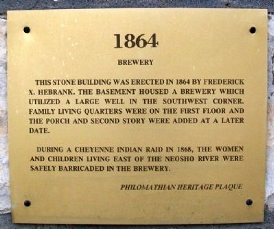 Brewery Marker image. Click for full size.