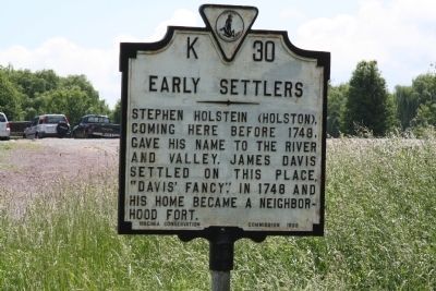 Early Settlers Marker image. Click for full size.