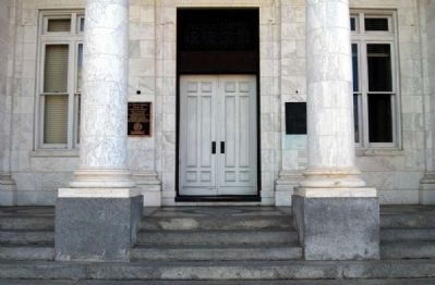 Old Federal Building Plaques<br>Northwest Entrance image. Click for full size.