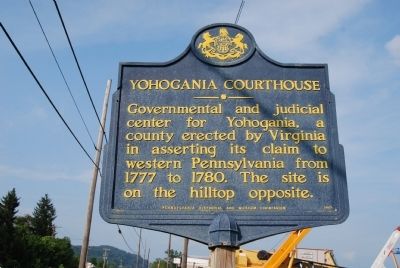 Yohogania Courthouse Marker image. Click for full size.