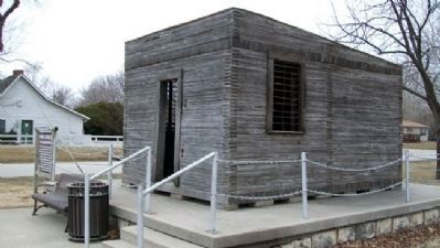Pioneer Cowboy Jail image. Click for full size.