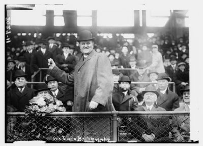 Pennsylvania Governor John K. Tener at Ebbets Field on April 14, 1914 image. Click for full size.
