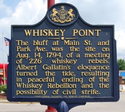 Whiskey Point Marker image. Click for full size.