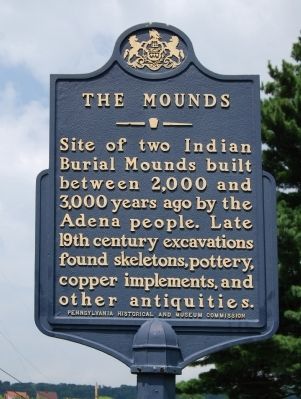 The Mounds Marker image. Click for full size.