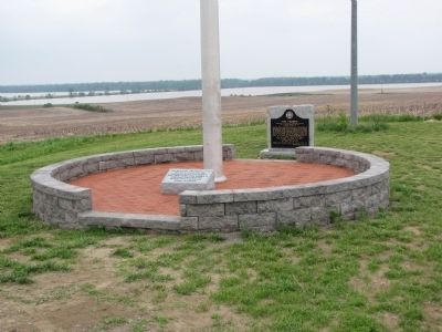 Parks Cemetery Ridge Memorial Plaza Marker image. Click for full size.