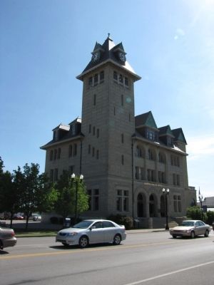 James B. McCreary Hall of Justice Marker image. Click for full size.