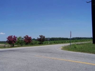 William R. Cox Marker at the intersection of US 64A and Kingsboro Road image. Click for full size.