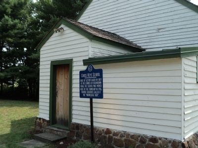 Cross Keys School Marker image. Click for full size.