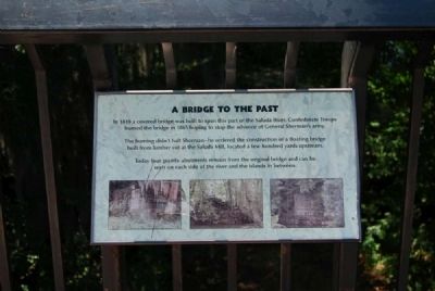 A Bridge to the Past Marker image. Click for full size.