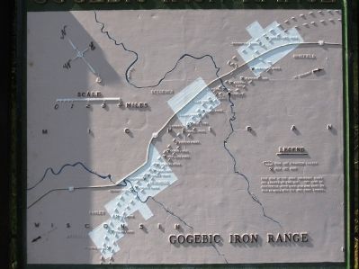Gogebic Iron Range Marker image. Click for full size.