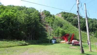 Base of the hill and lift. image. Click for full size.