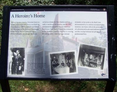 A Heroine's Home Marker image. Click for full size.