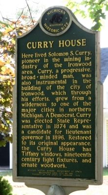 Curry House Marker image. Click for full size.