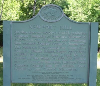 Newport Hill Marker image. Click for full size.