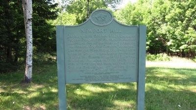 Newport Hill Marker image. Click for full size.